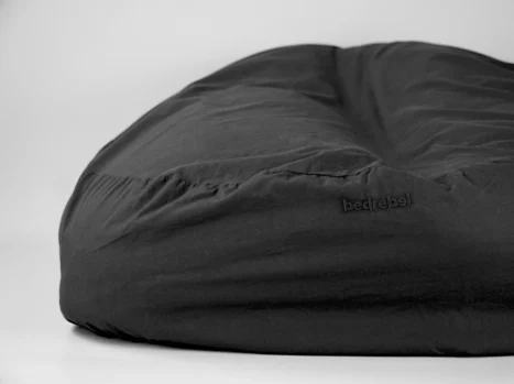 Alternative view of Baby relax hoes | Percale katoen - Charcoal black