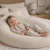Baby relax hoes | Percale katoen - Ivory beige