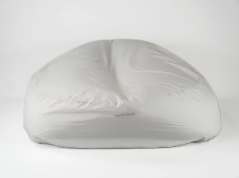 Alternative view of Baby relax hoes | Percale katoen - Misty grey