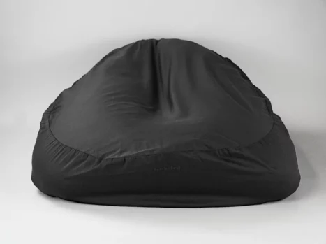 Alternative view of Baby relax hoes | Satijn katoen - Charcoal black