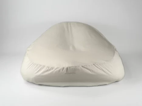 Alternative view of Baby relax hoes | Satijn katoen - Ivory beige