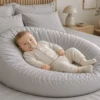 Baby relax hoes | Satijn katoen - Misty grey