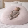 Baby relax hoes | Percale katoen - Blush pink