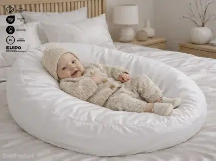 Baby relax hoes | Satijn katoen - Pure white