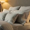 Kussensloop | Percale katoen - Ivory beige