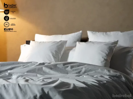 Sierkussensloop met ritssluiting | Percale katoen - Pure white