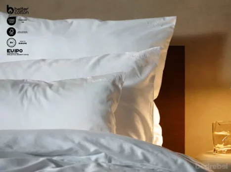 Kussensloop met ritssluiting | Satijn katoen - Pure white