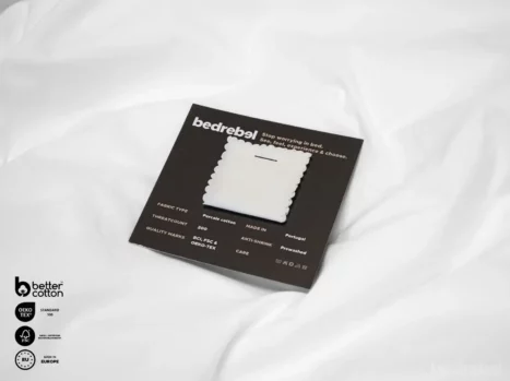 Sample | Percale katoen - Pure white