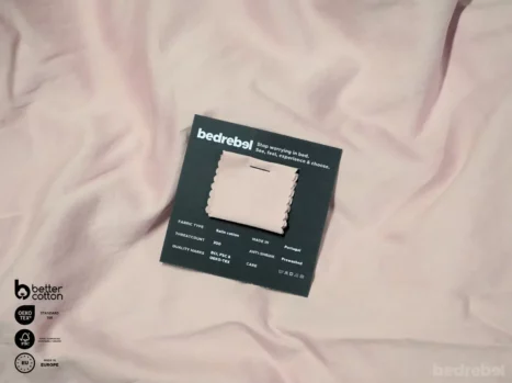 Sample | Satijn katoen - Blush pink