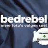 Sierkussen + sierkussensloop voordeelset | Satijn katoen - Midnight blue