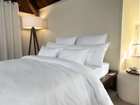 Kussensloop met ritssluiting | Percale katoen - Pure white