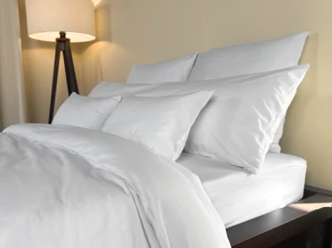 Sierkussensloop met ritssluiting | Percale katoen - Pure white