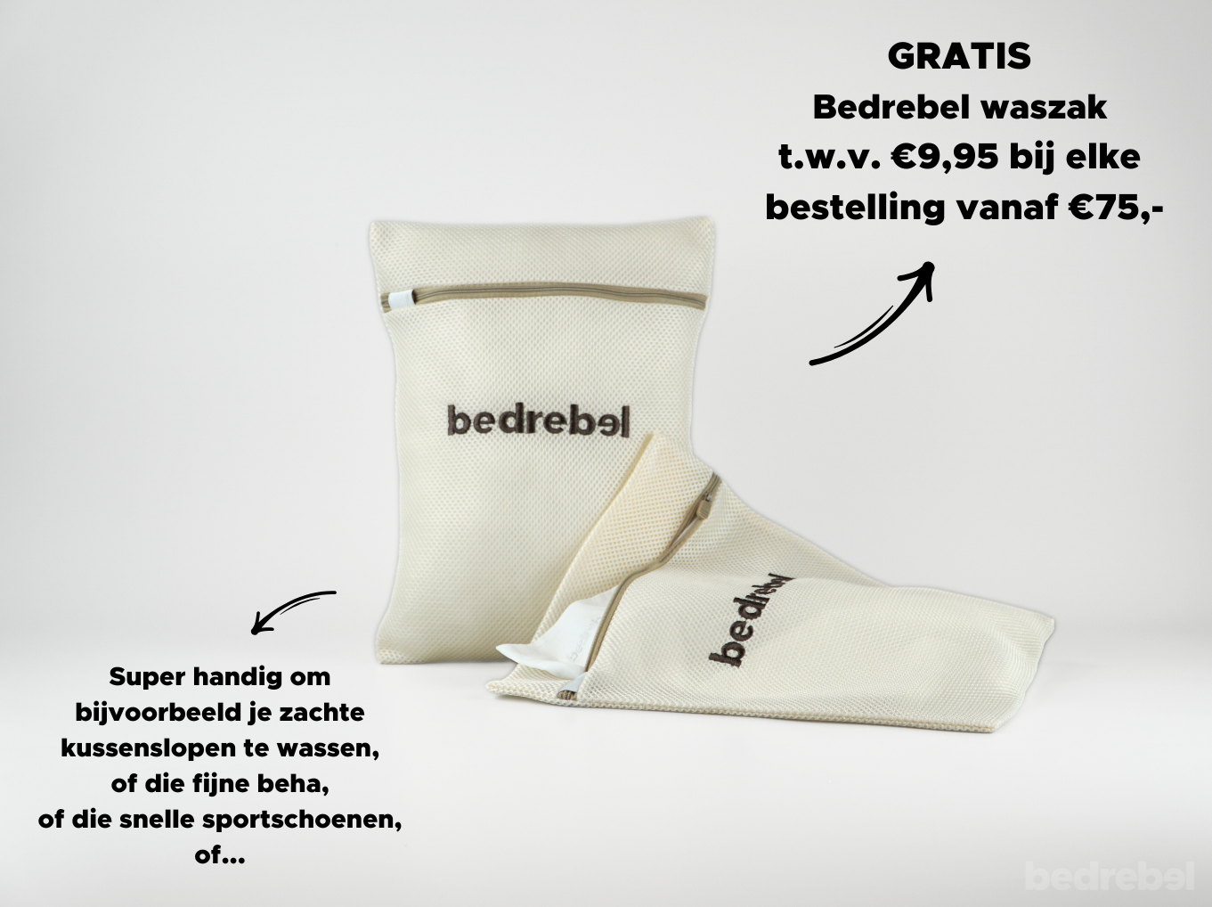 Kussensloop met ritssluiting | Percale katoen - Pure white - Image 11