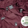 Hoeslaken | Percale katoen - Merlot red