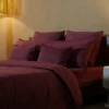 Kussensloop | Percale katoen - Merlot red