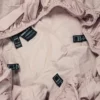Peuterbed hoeslaken met hoeklabels & side pockets | Percale katoen - Blush pink