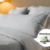 Bolsterkussen + kussensloop | 40 x 140 - Satijn katoen - Voordeel set