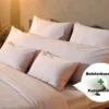 Bolsterkussen + kussensloop voordeelset | Percale katoen - Blush pink