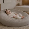 Baby relax hoes | Satijn katoen - Japandi taupe