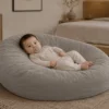 Baby relax hoes | Percale katoen - Japandi taupe