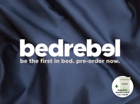 Hoeslaken met hoeklabels & side pockets | Satijn katoen - Midnight blue