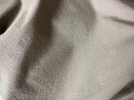 Alternative view of Sample | Percale katoen - Japandi taupe