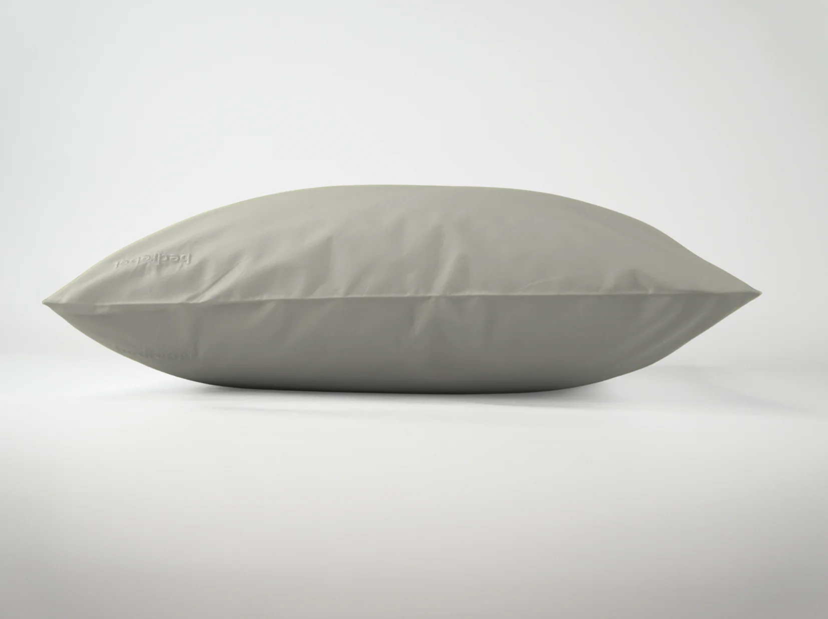 Kussensloop met ritssluiting | Percale katoen – Japandi taupe – Voordeelset (2 stuks) - Afbeelding 3