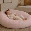Baby relax hoes | Percale katoen - Blush pink