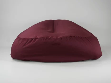 Alternative view of Baby relax hoes | Satijn katoen - Merlot red